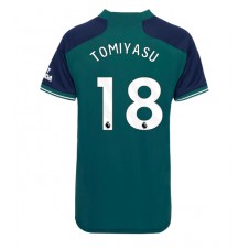 Arsenal Takehiro Tomiyasu #18 Tredje Tröja Dam 2023-24 Korta ärmar